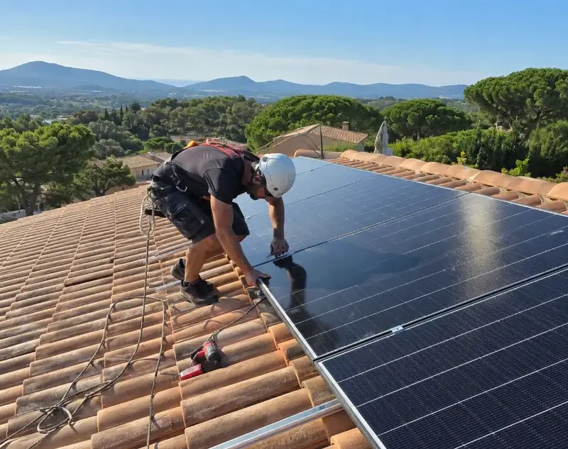 Installateur panneaux solaires Roncq — pose photovoltaïque sur toiture