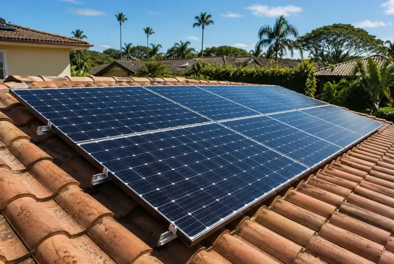 Installation de panneaux solaires à Roncq